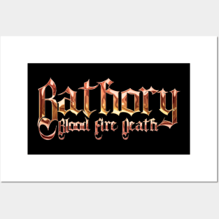 Blood Fire Death Bathory Posters and Art
